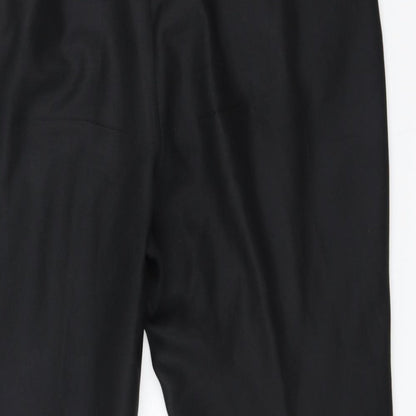 Womens UK Size 20 Damart Regular Fit  Black Trousers