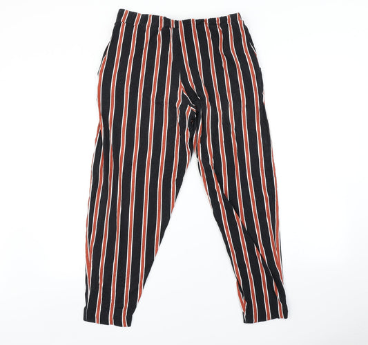 Capsule Womens Multicoloured Striped  Trousers  Size 14 L25 in