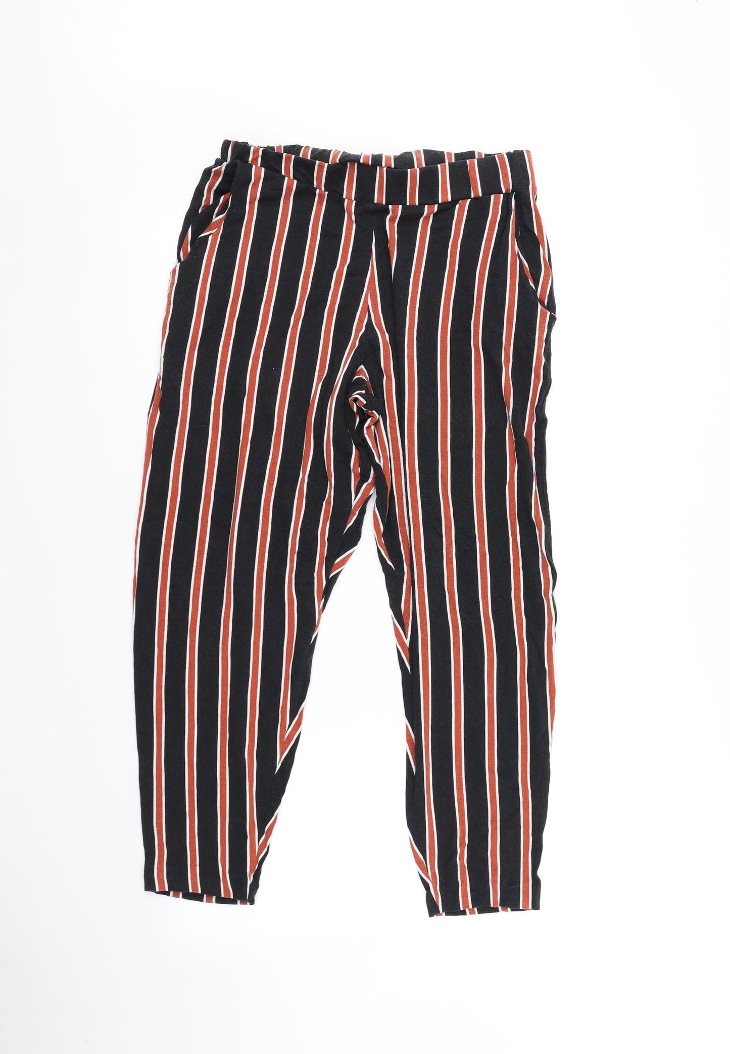 Capsule Womens Multicoloured Striped  Trousers  Size 14 L25 in