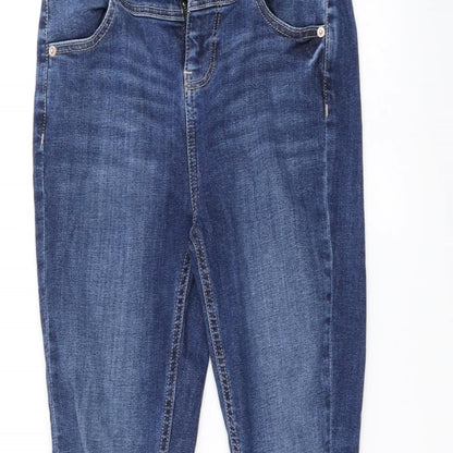 carly Womens Blue   Skinny Jeans Size 8 L28 in