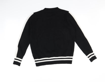 D&Z Fashion Womens Black   Pullover Jumper One Size