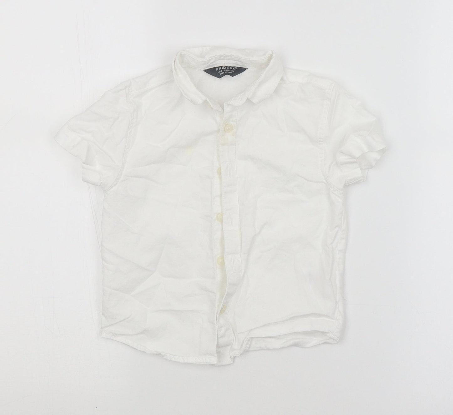 Primark Baby White   Basic Button-Up Size 18-24 Months