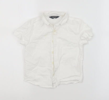 Primark Baby White   Basic Button-Up Size 18-24 Months