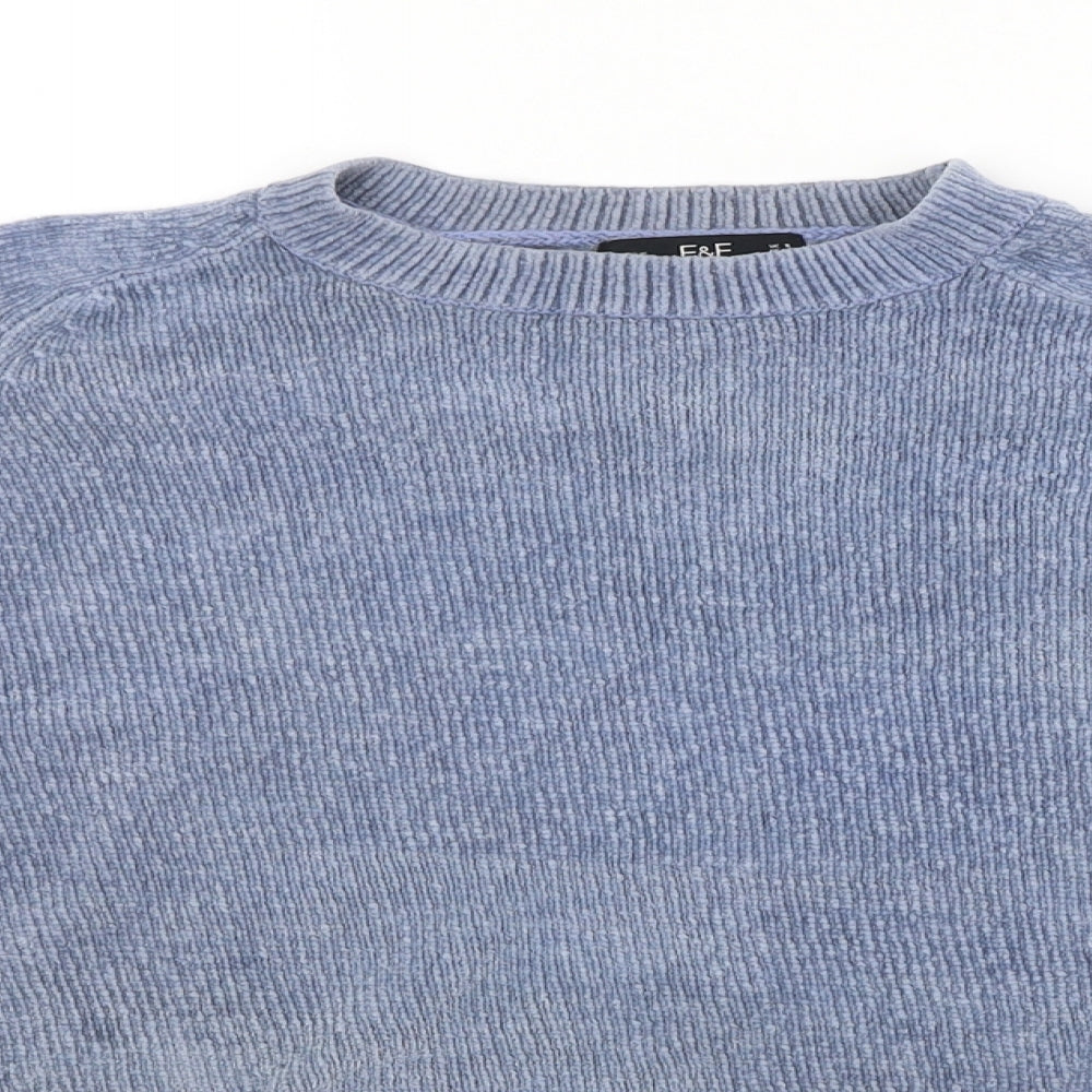 F&F Womens Blue   Pullover Jumper Size 8