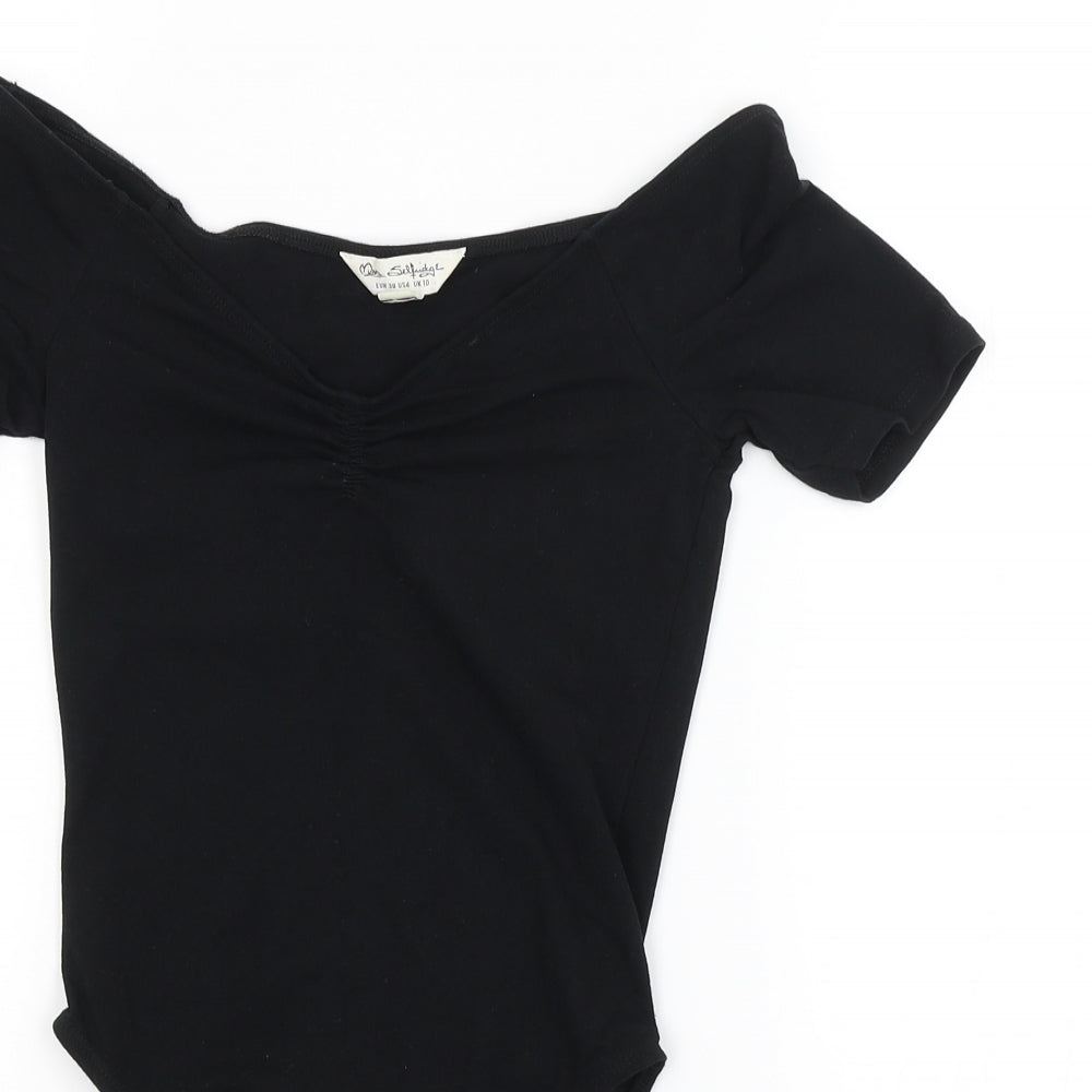 Miss Selfridge Womens Black   Unitard One-Piece Size 10