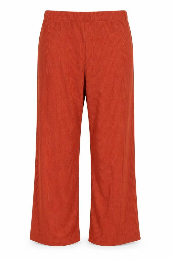 Front view of Papaya women’s red trousers, size UK 12, 29-inch leg