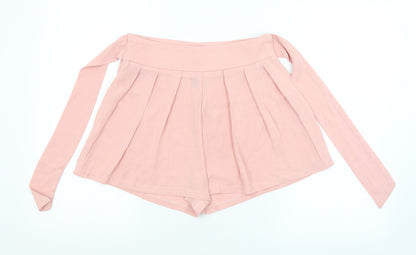 SheIn Womens Pink   Hot Pants Shorts Size S