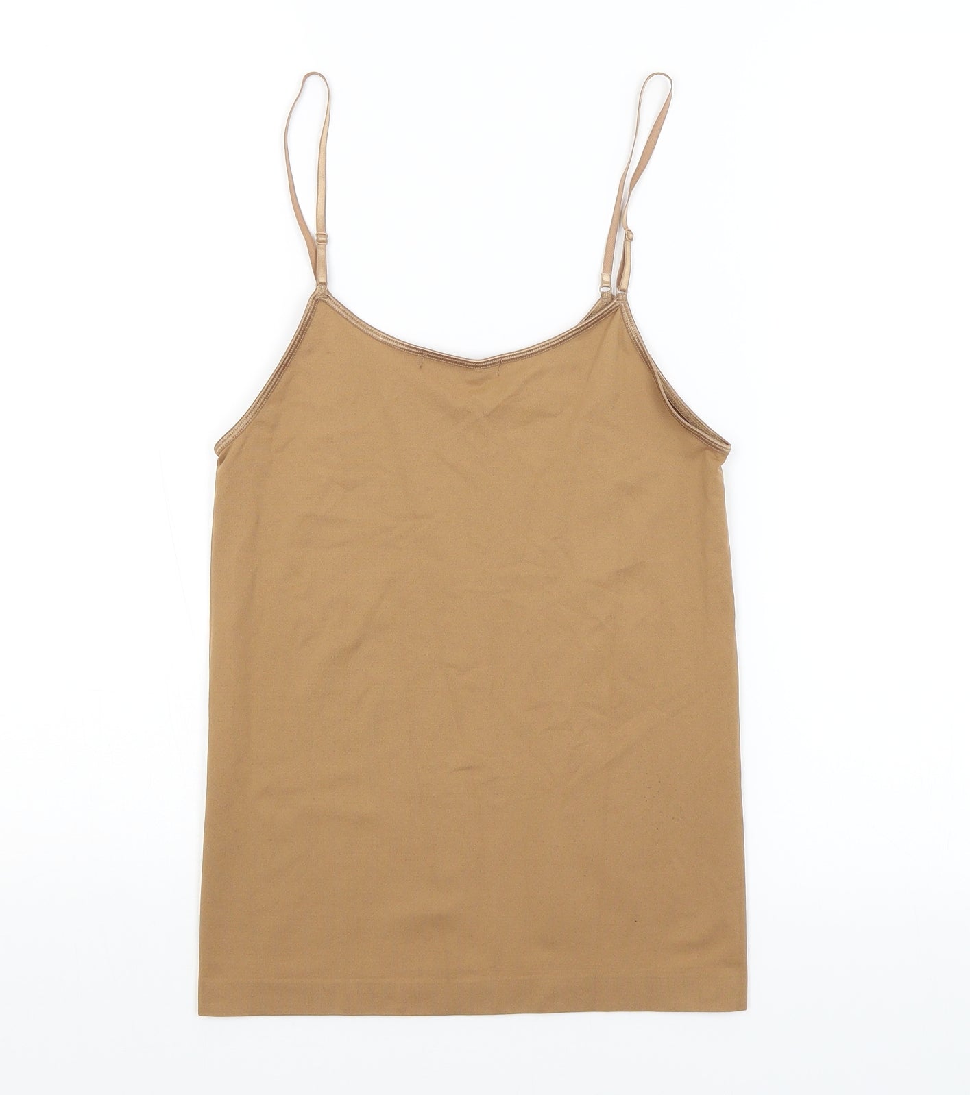 Womens UK Size 12 Atmosphere Brown Basic Tank