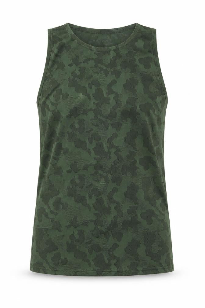Womens UK Size 6 ASOS Green Basic Tank
