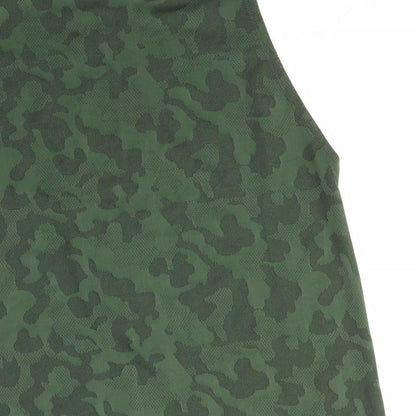 Womens UK Size 6 ASOS Green Basic Tank