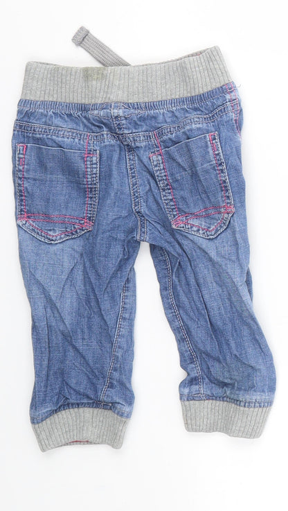 NEXT Baby Blue   Jogger Jeans Size 9-12 Months