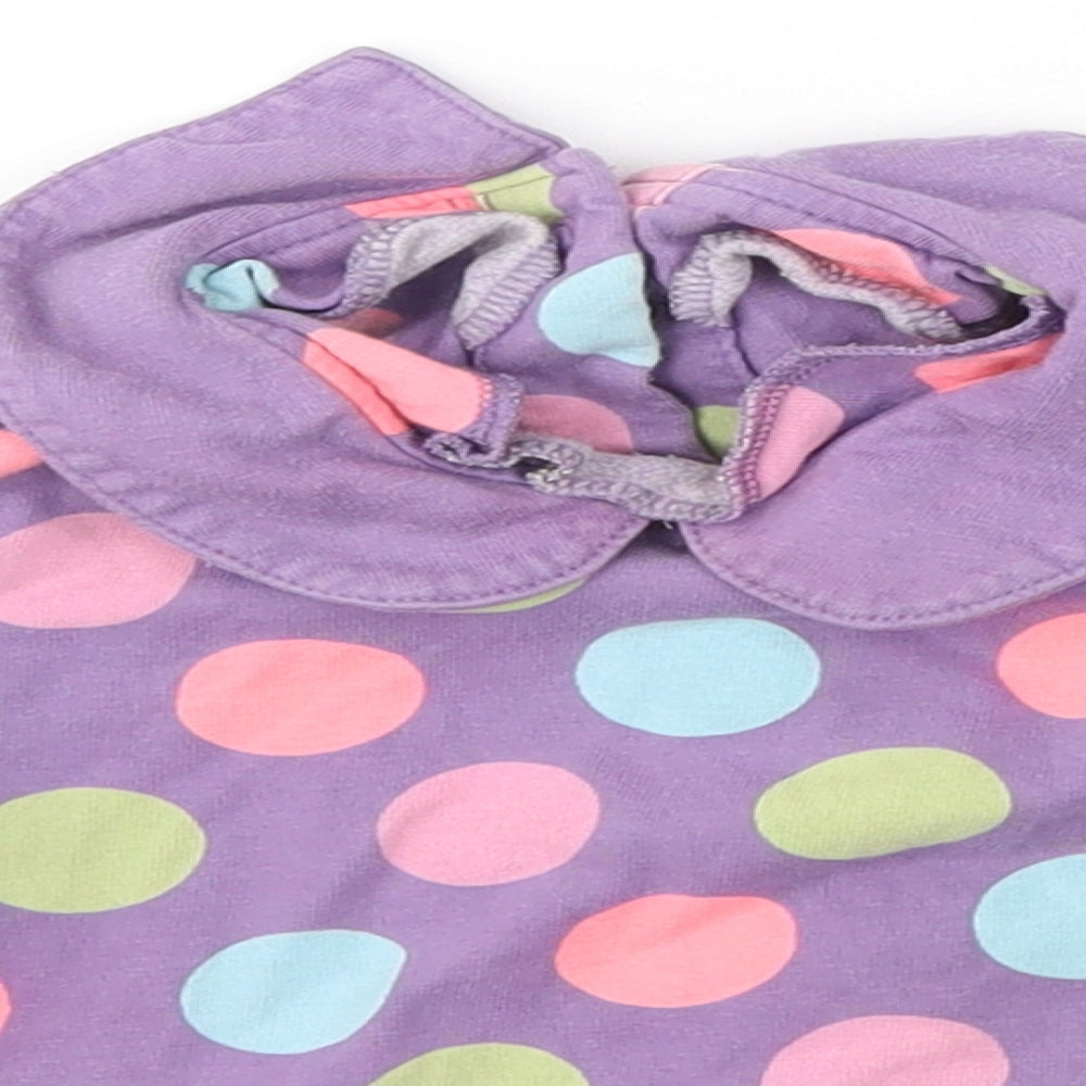 M&S Baby Purple   Basic Blouse Size 12-18 Months