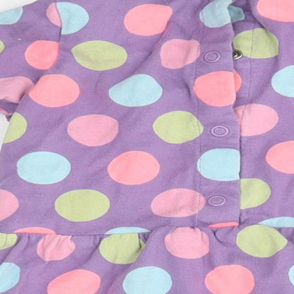 M&S Baby Purple   Basic Blouse Size 12-18 Months