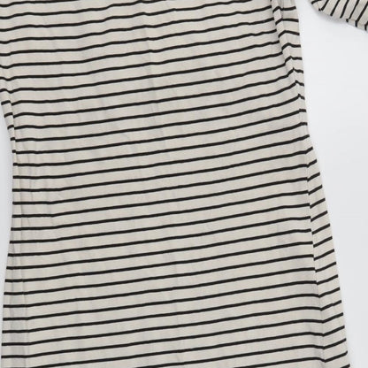 H&M Womens Multicoloured Striped  T-Shirt Dress  Size M