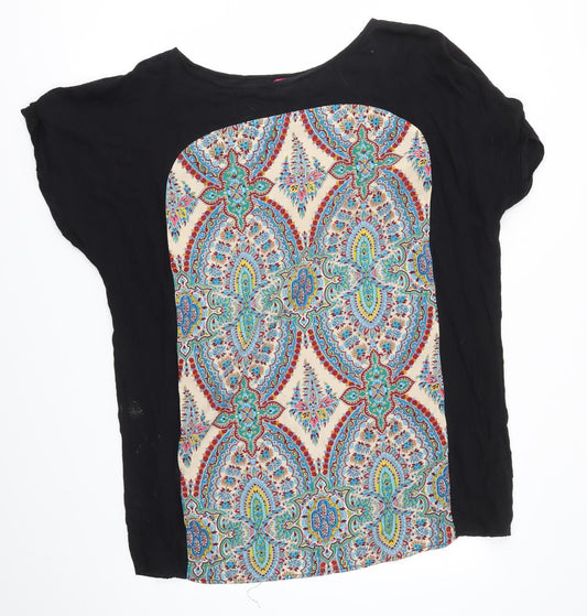 Boohoo Womens Multicoloured   Basic Blouse Size 12