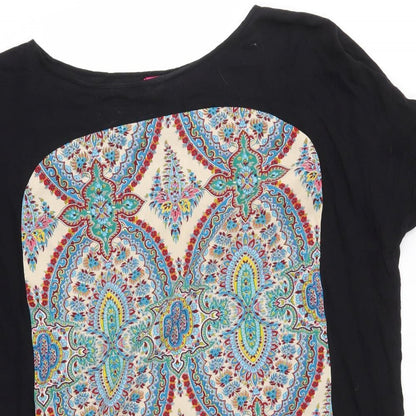 Boohoo Womens Multicoloured   Basic Blouse Size 12