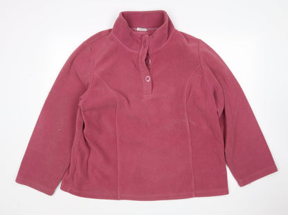Womens UK Size XL Roman Pink Pullover Jumper