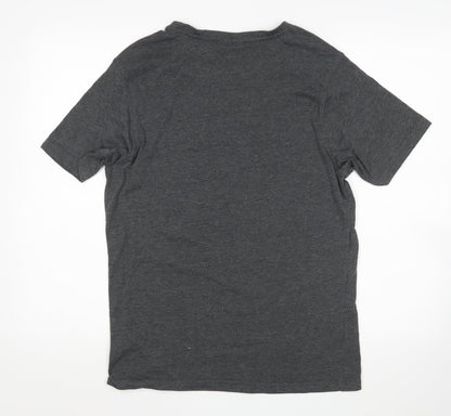 Smith & Jobes Mens Black    T-Shirt Size M