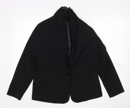 Very Womens Black   Jacket Blazer Size 14