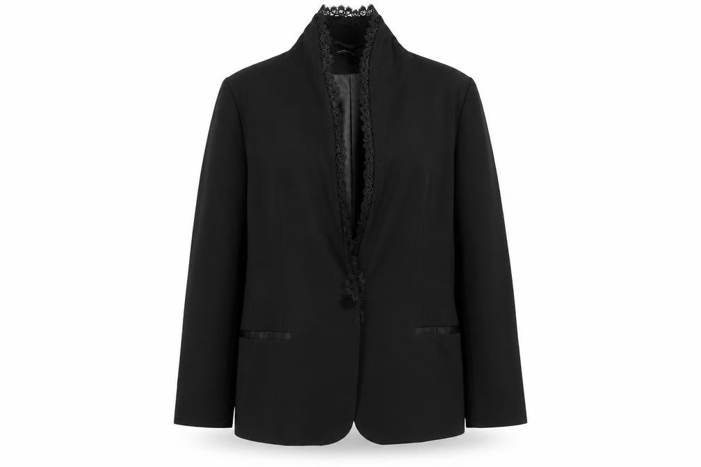 Womens UK Size 14 Very Petites Black Blazer
