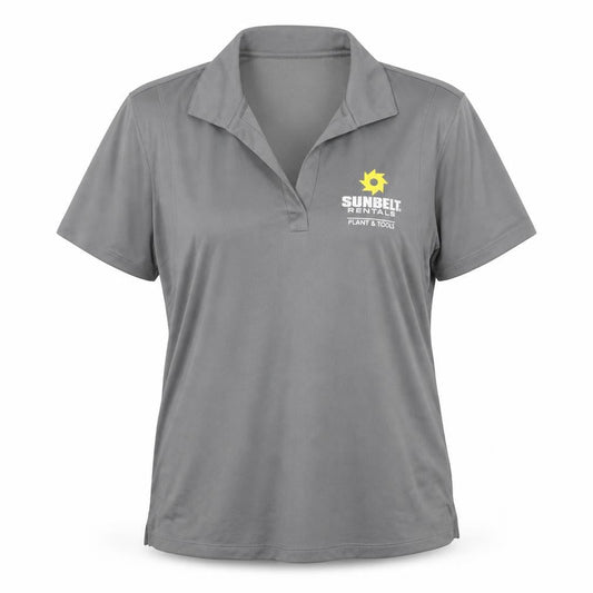 Sport-Tek Womens Grey   Basic Polo Size XL