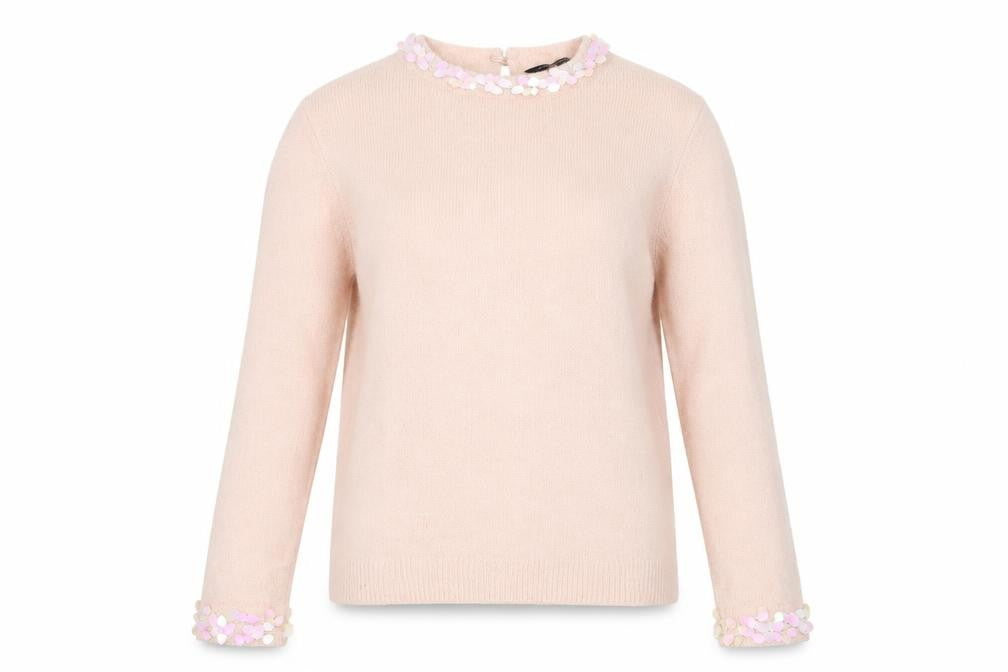 Womens UK Size 8 Dorothy Perkins Pink Pullover Jumper