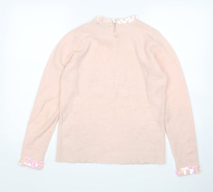 Womens UK Size 8 Dorothy Perkins Pink Pullover Jumper