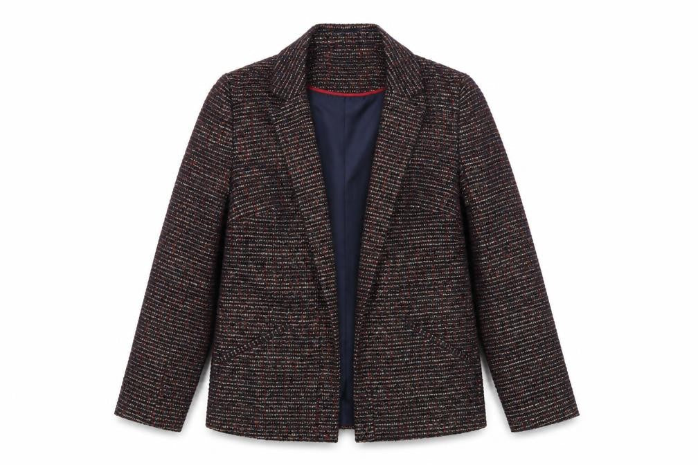 Womens UK Size 10 George Regular Multicoloured Blazer