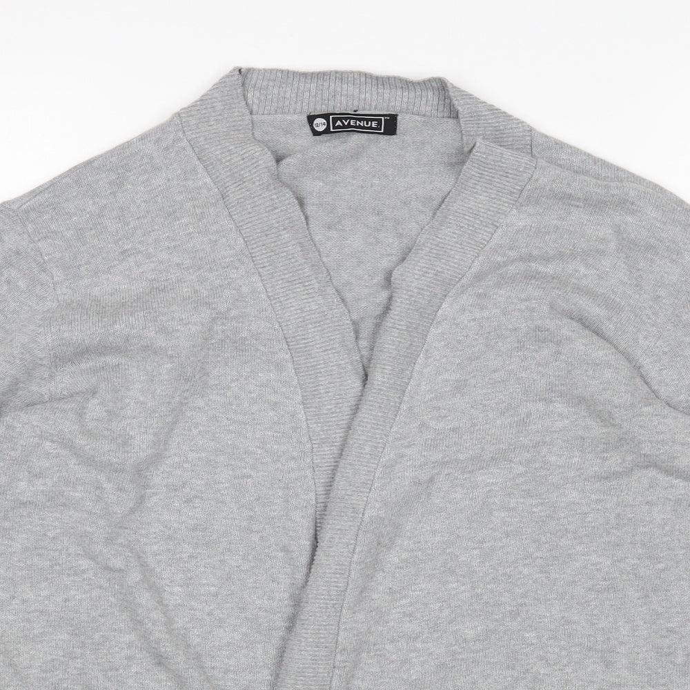 Avenue Womens Grey   Cardigan Jumper Size 12