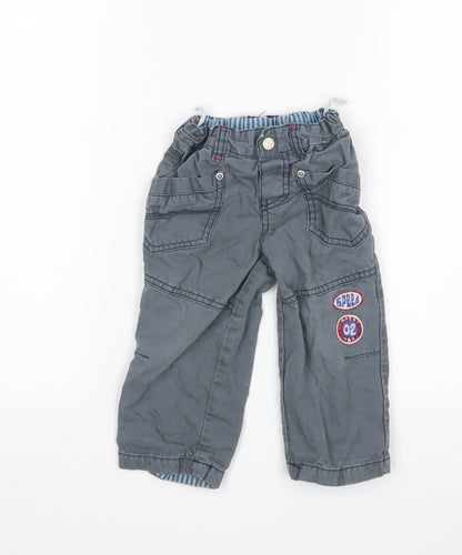 fixoni Boys Grey   Capri Jeans Size 12 Months
