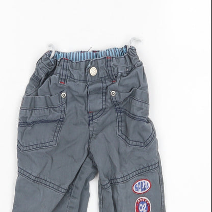 fixoni Boys Grey   Capri Jeans Size 12 Months