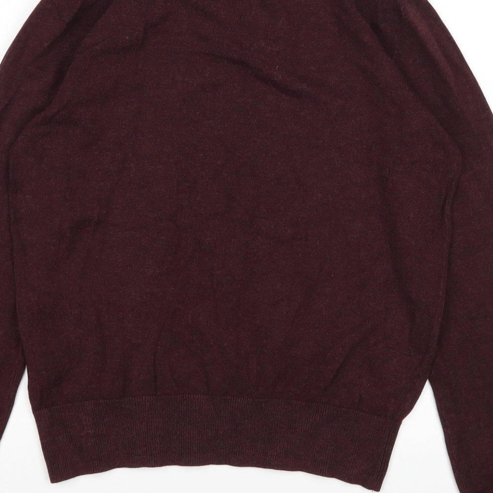 Womens UK Size XS H&M Red Pullover Jumper