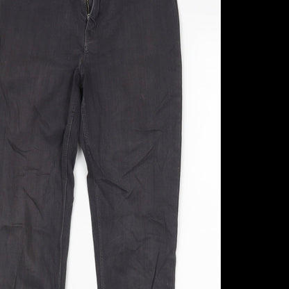 Womens UK Size 10 H&M Regular Fit Skinny Black Jeans