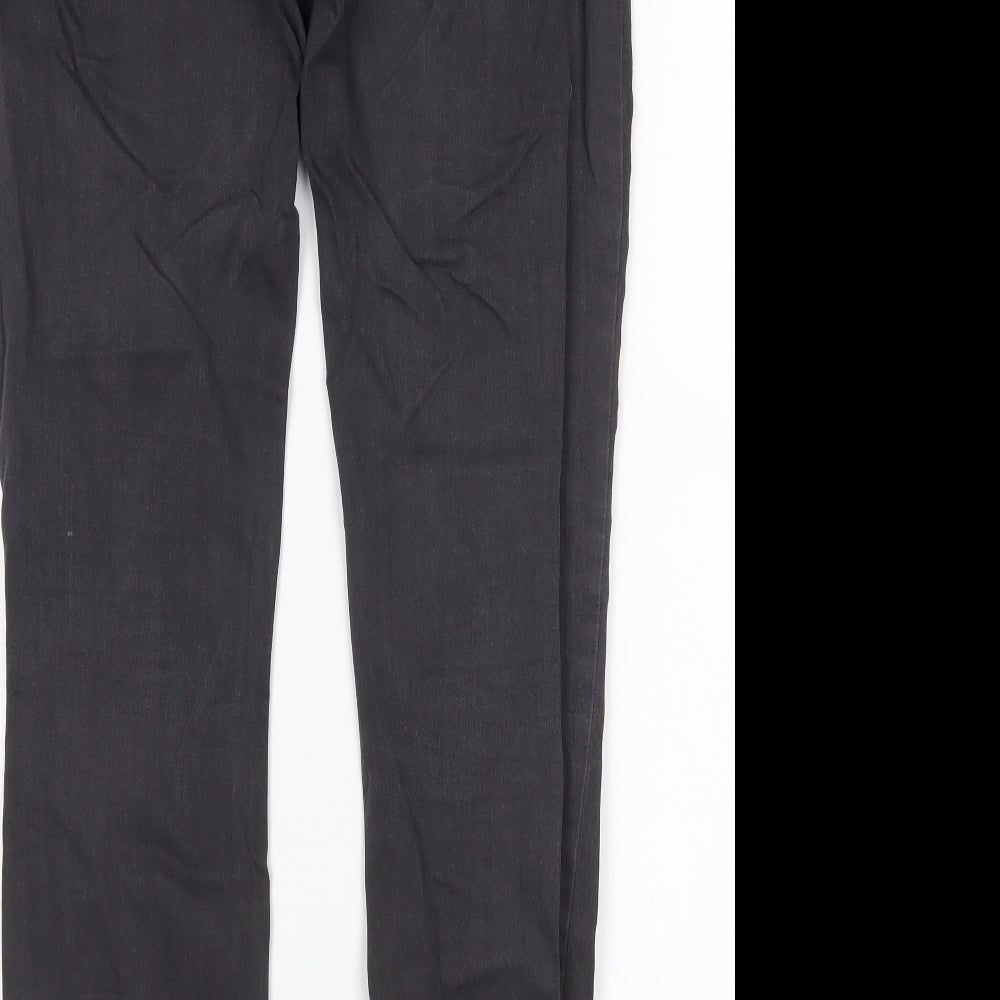 Womens UK Size 10 H&M Regular Fit Skinny Black Jeans