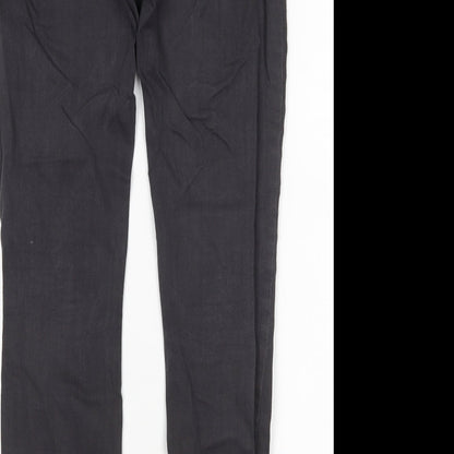 Womens UK Size 10 H&M Regular Fit Skinny Black Jeans