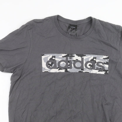 Mens UK Size S adidas Black  T-Shirt