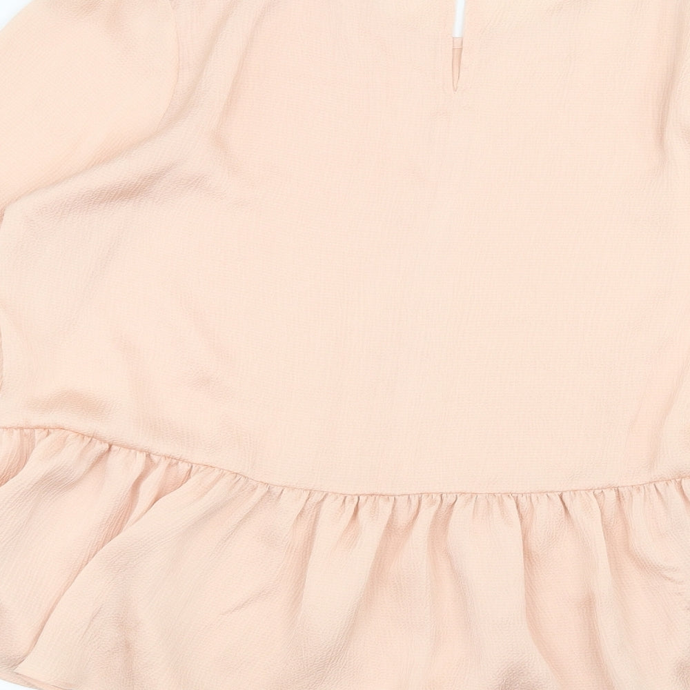 F&F Womens Pink   Basic Blouse Size 14