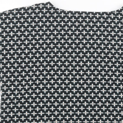 Womens UK Size 14 Marks and Spencer Black Basic T-Shirt