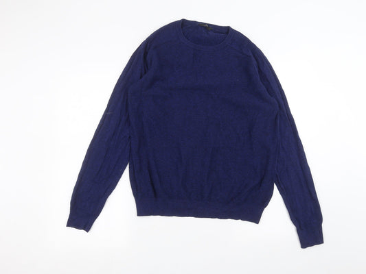 George Mens Blue   Pullover Jumper Size L