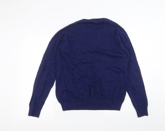 George Mens Blue   Pullover Jumper Size L