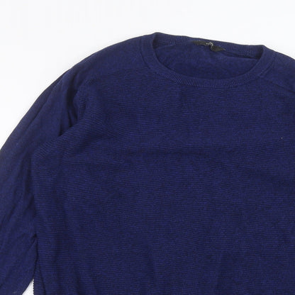 George Mens Blue   Pullover Jumper Size L