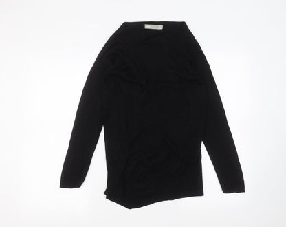 Womens UK Size 10 ASOS Black Cardigan Jumper