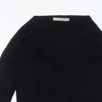 Womens UK Size 10 ASOS Black Cardigan Jumper