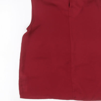 Primark Womens Red   Basic Blouse Size 6
