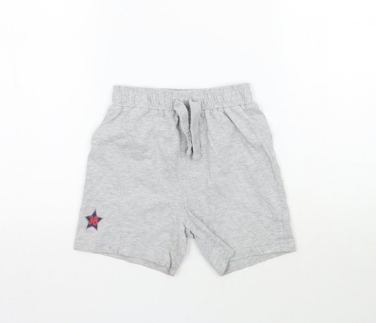 Ladybird Girls Grey   Sweat Shorts Size 5-6 Years