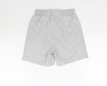 Ladybird Girls Grey   Sweat Shorts Size 5-6 Years
