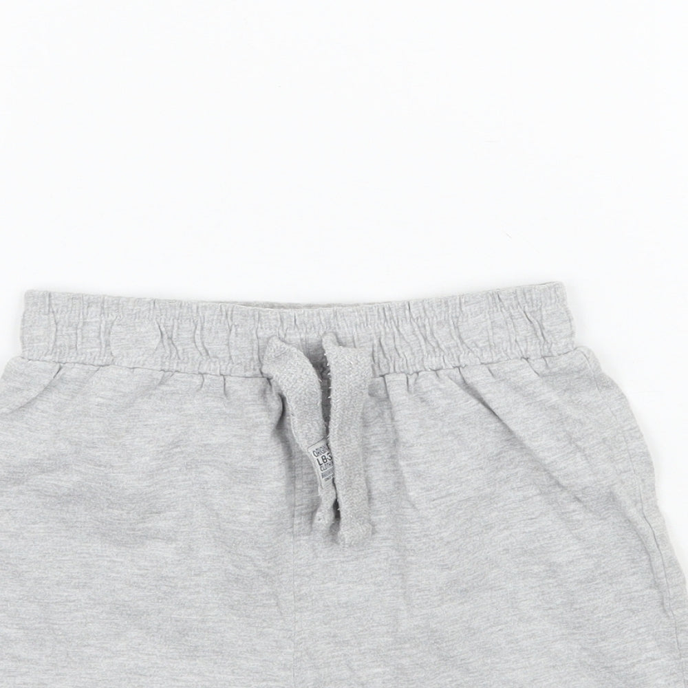 Ladybird Girls Grey   Sweat Shorts Size 5-6 Years