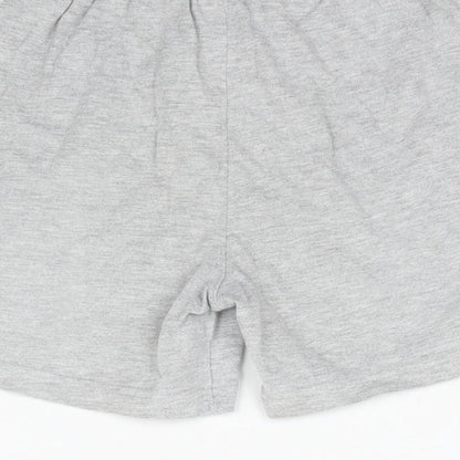 Ladybird Girls Grey   Sweat Shorts Size 5-6 Years
