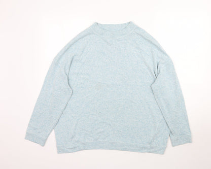 Womens UK Size 18 Marks and Spencer Blue Pullover Jumper