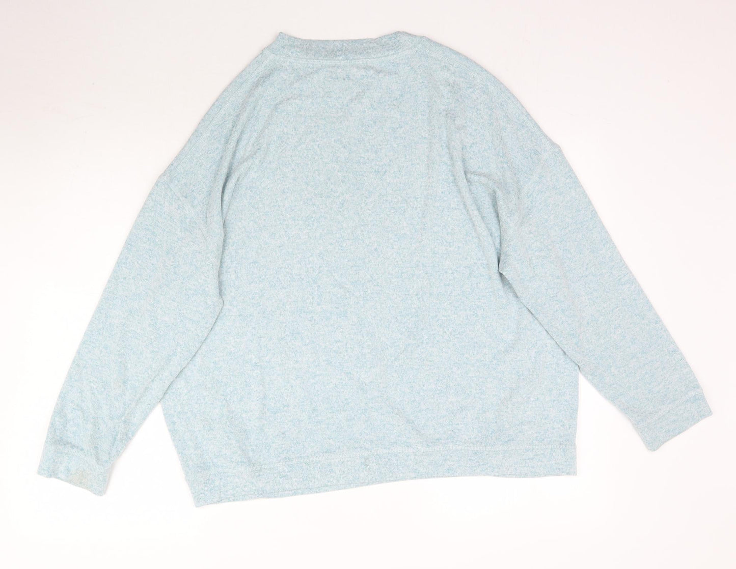 Womens UK Size 18 Marks and Spencer Blue Pullover Jumper